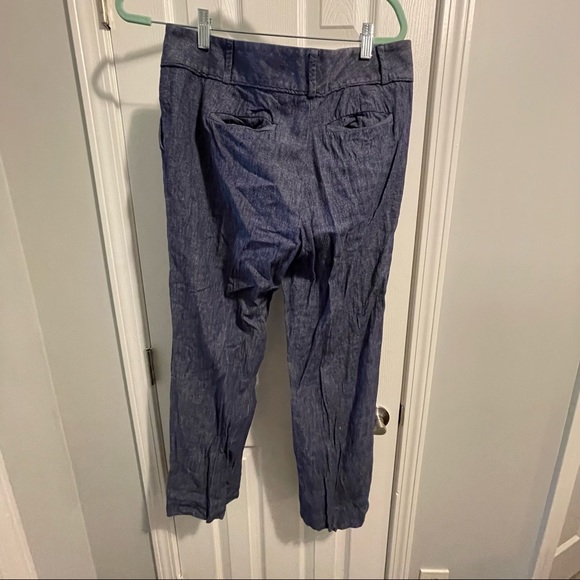 *DONATED* LOFT | Women’s Pants | Chambray | Wide Leg Trousers | Marisa - Picture 3 of 3